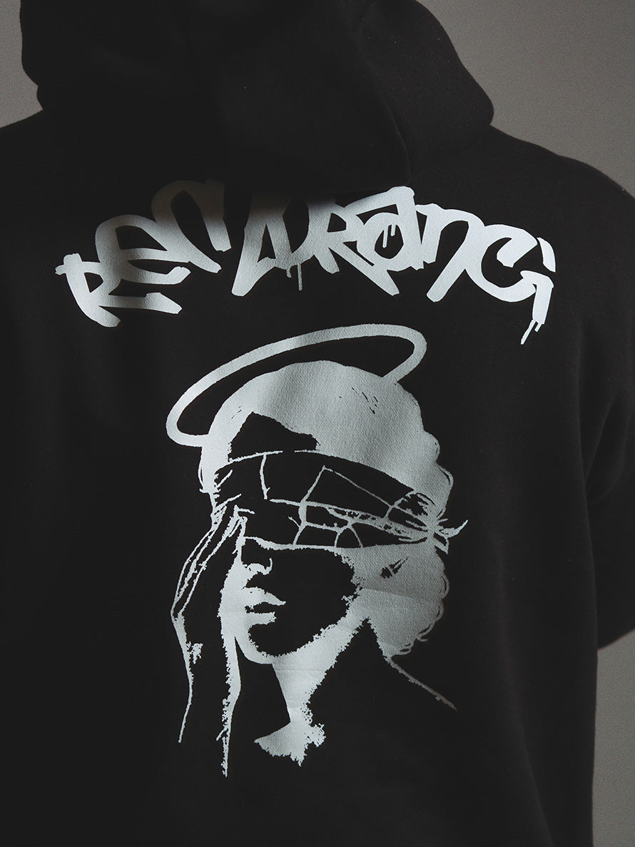 Sudadera Oversize "HALO"- Black