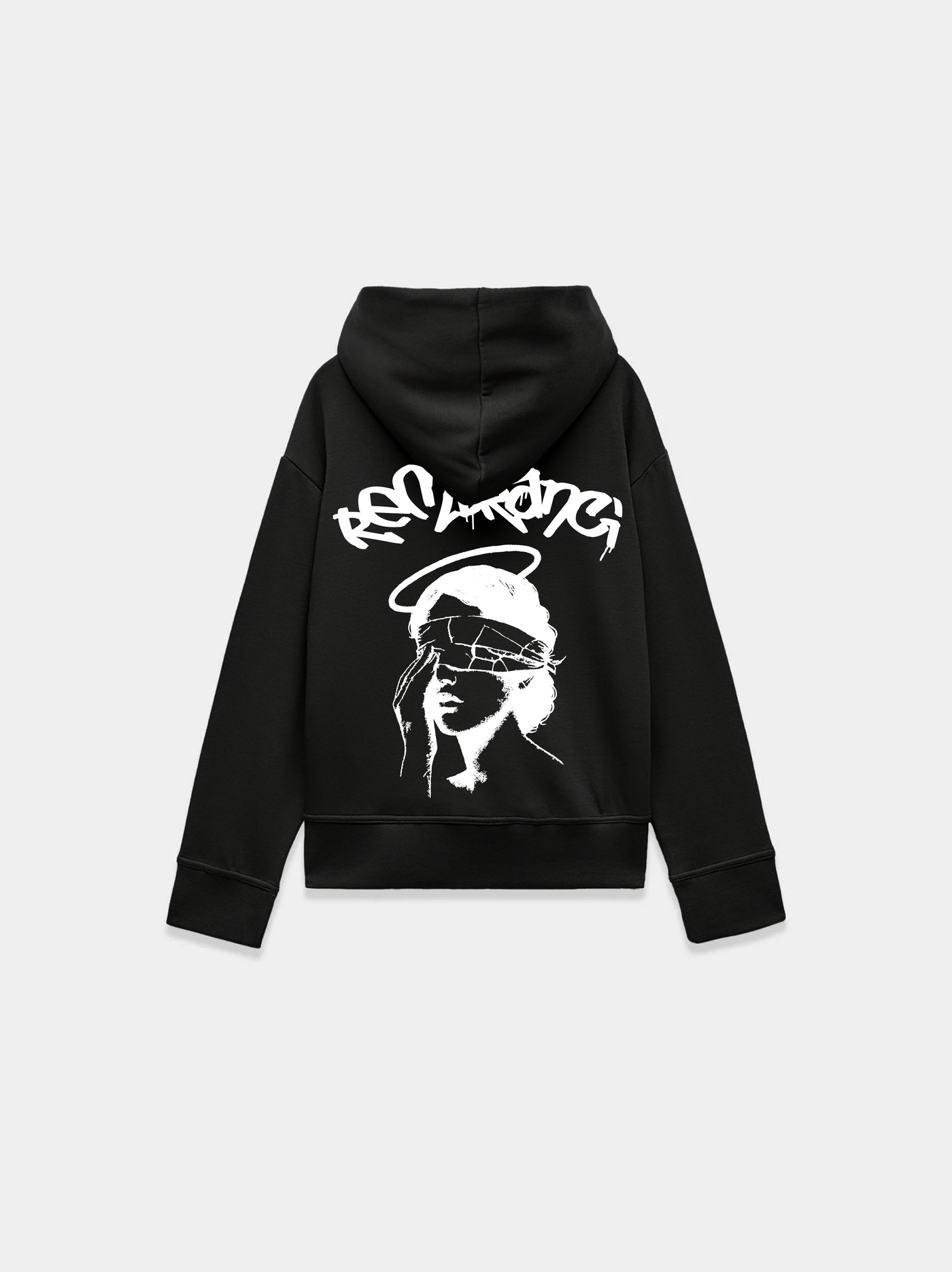 Sudadera Oversize "HALO"- Black