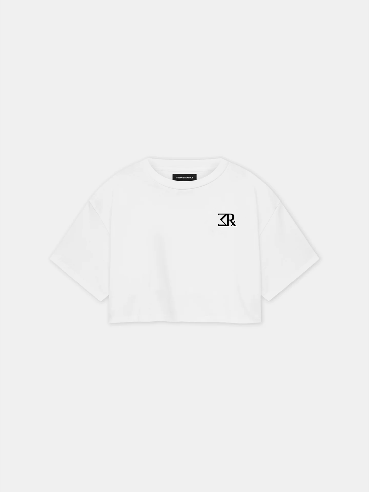 Crop Top Oversize Essential - Blanca